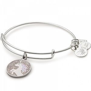 Alex and Ani Unicorn 🦄 bracelet in silver